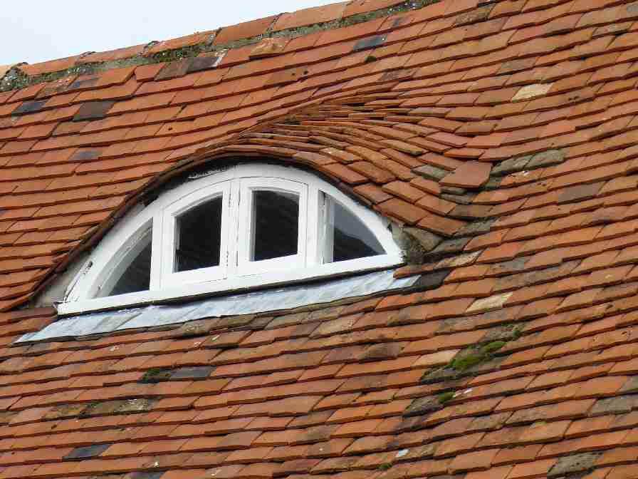 Image of an old eyebrow window.